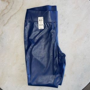 Vegan Leather Leggings